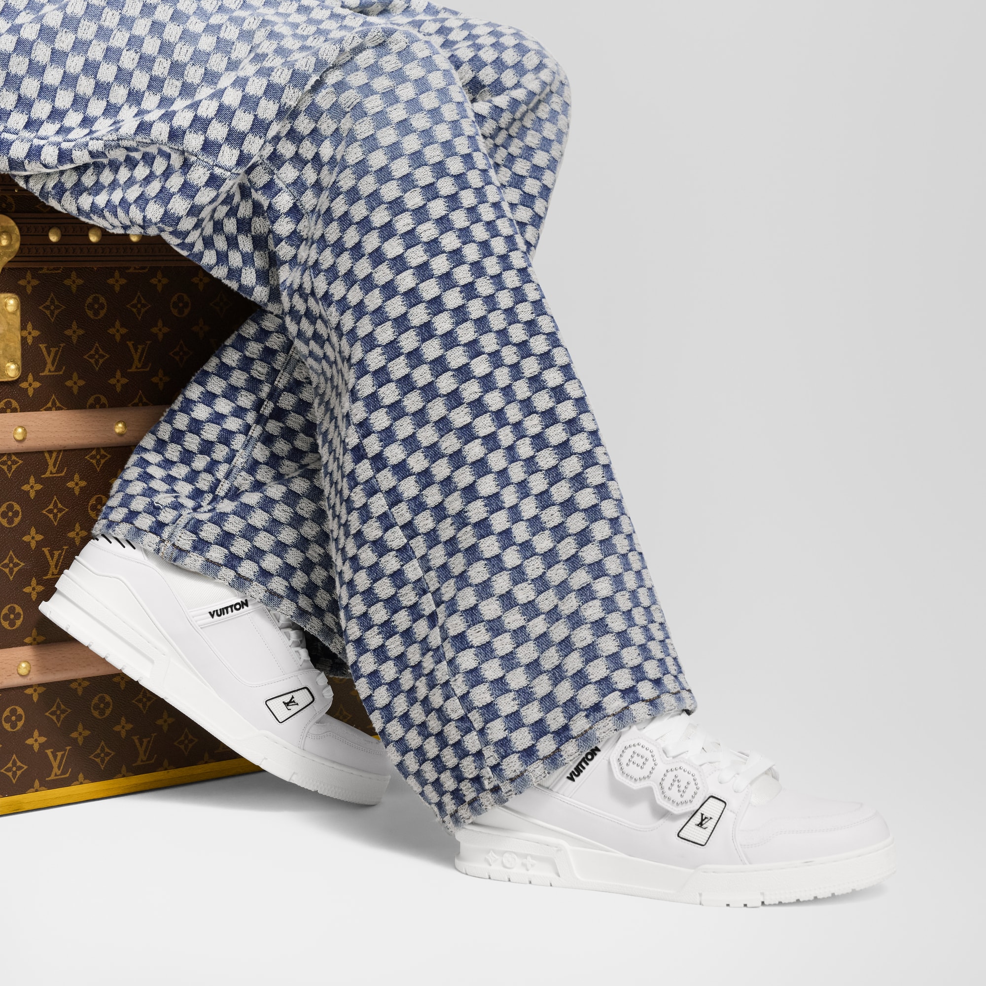  Zapatos Tenis Tenis LV Trainer | Louis Vuitton ® (Ampliar producto)