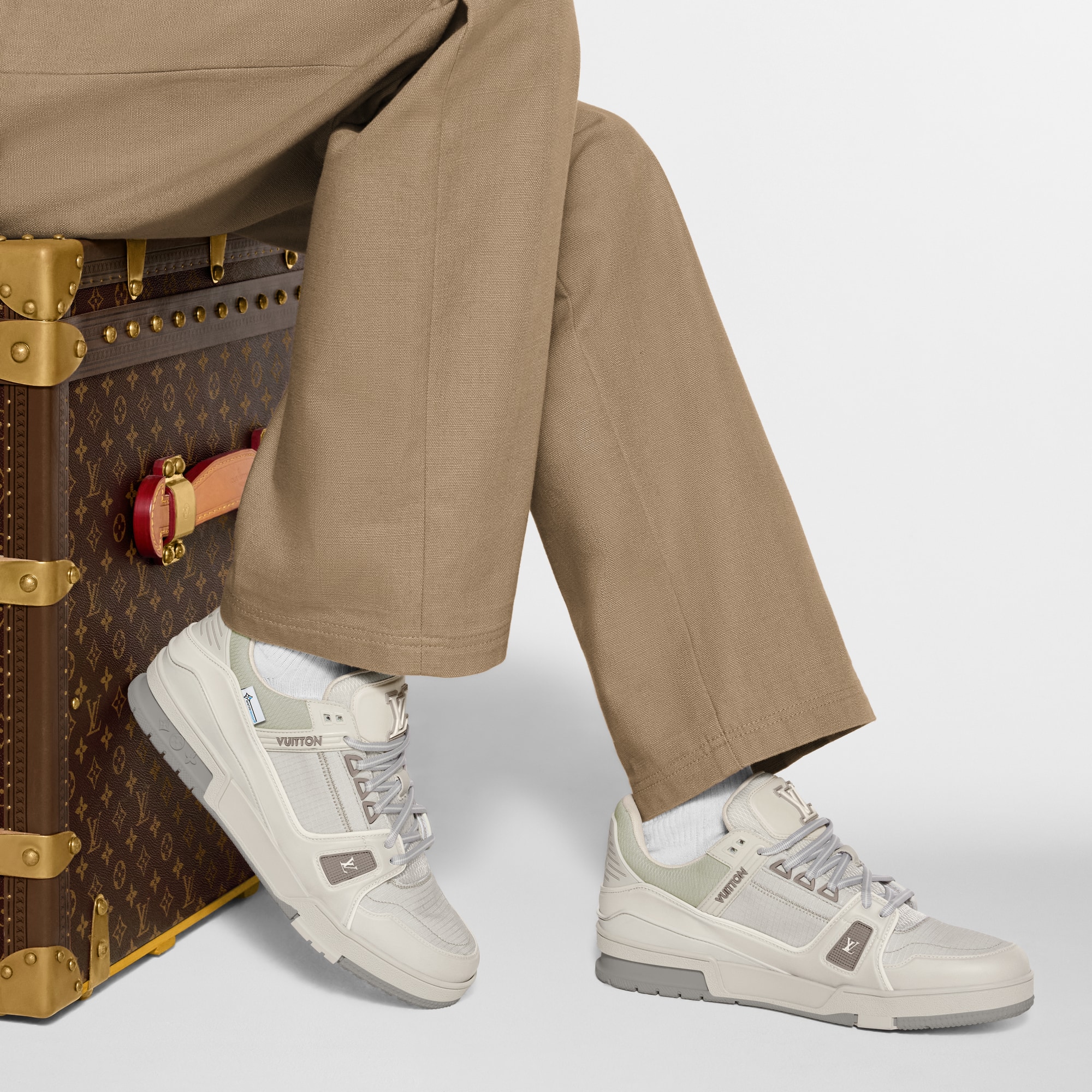  Zapatos Tenis Tenis LV Trainer | Louis Vuitton ® (Ampliar producto)