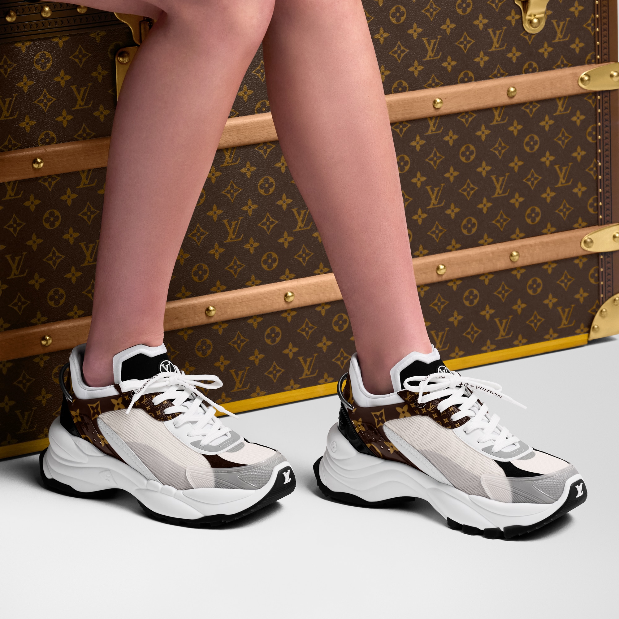  Zapatos Tenis Tenis Run 55 | Louis Vuitton ® (Ampliar producto)