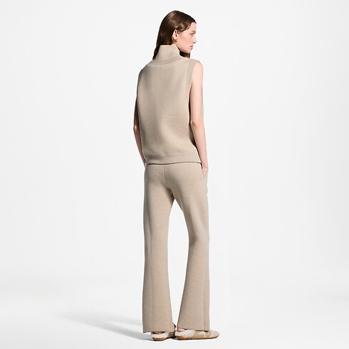 Novedades de Mujer } Top con medio cierre y detalle Monograma | Louis Vuitton ® (Ampliar producto)