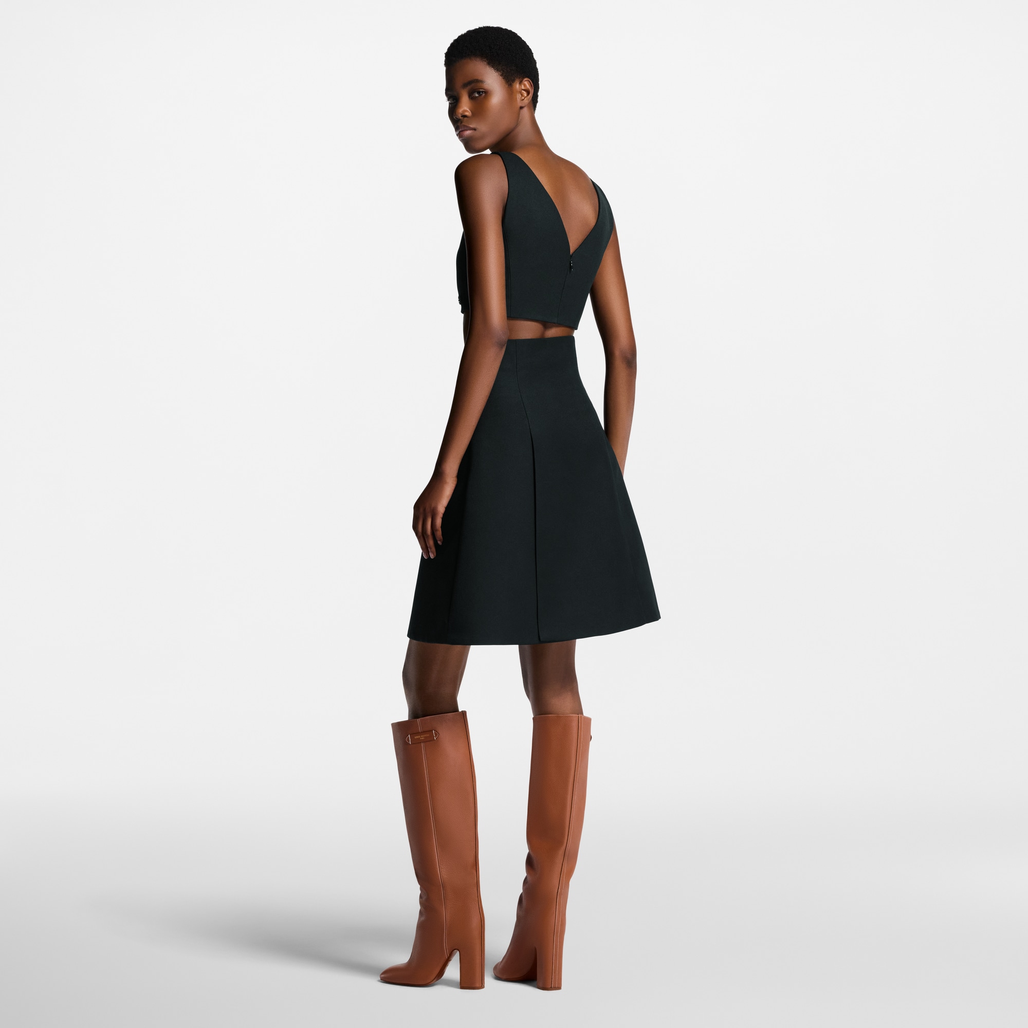  Ready to Wear Tops Top cropped de gabardina técnica | Louis Vuitton ® (Ampliar producto)