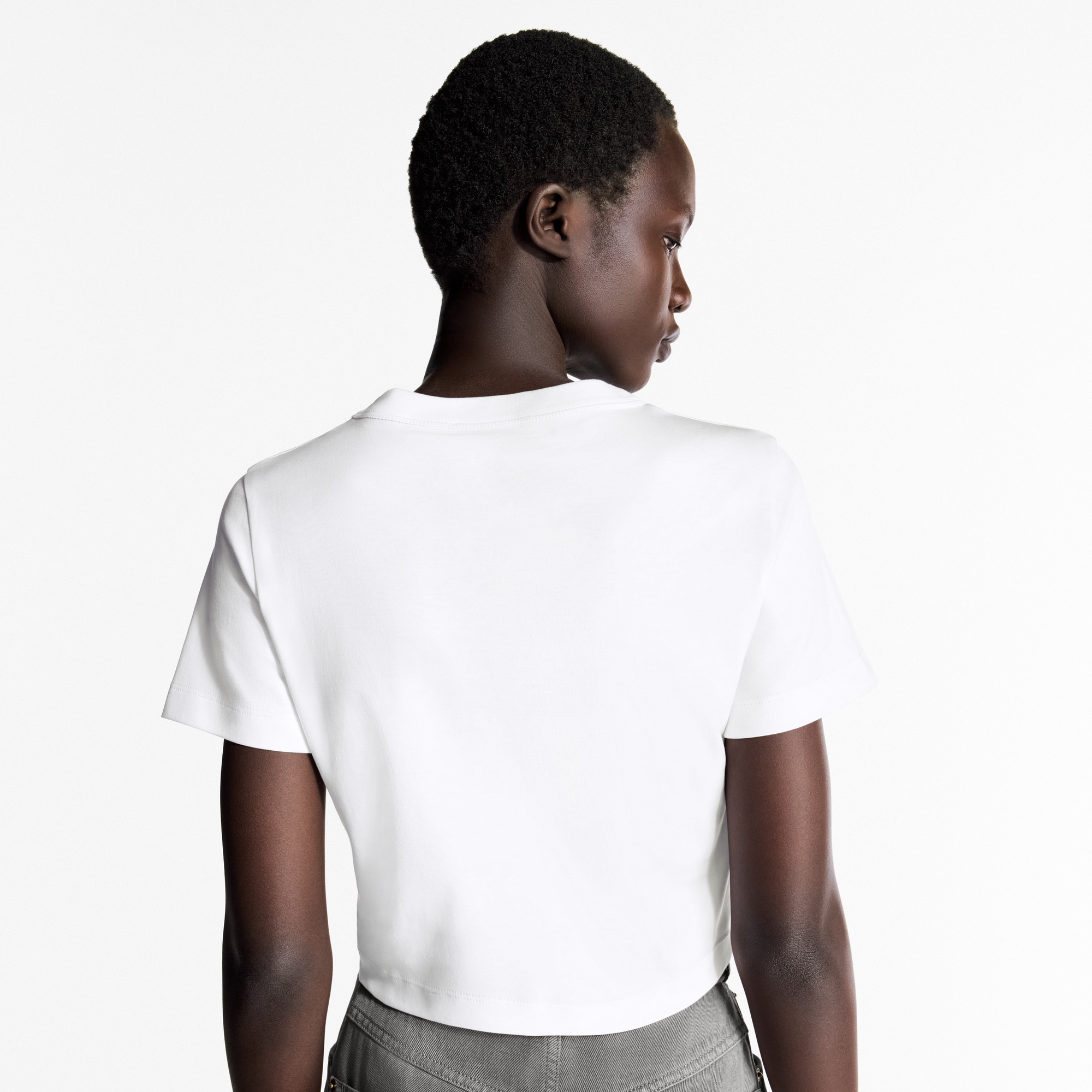  Ready to Wear Tops Top cropped LV Stamp | Louis Vuitton ® (Ampliar producto)