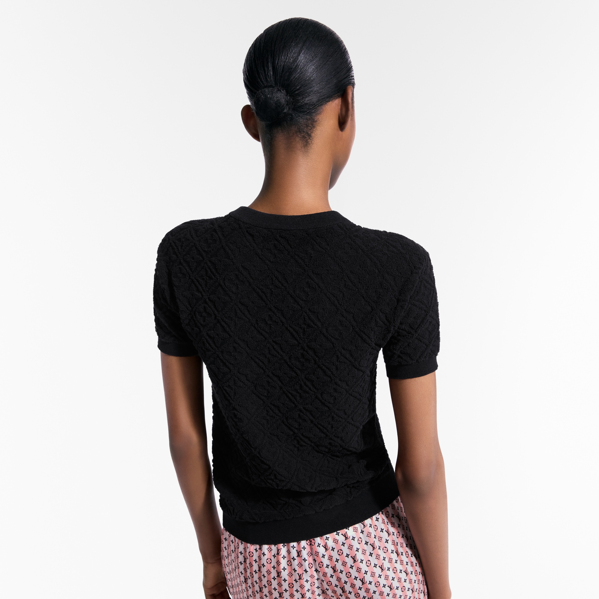  Ready to Wear Tops Top de felpa con flores Monograma | Louis Vuitton ® (Ampliar producto)