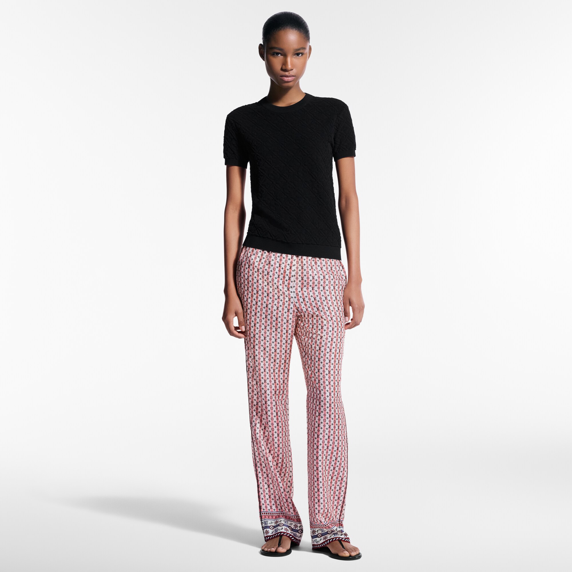  Ready to Wear Tops Top de felpa con flores Monograma | Louis Vuitton ® (Ampliar producto)