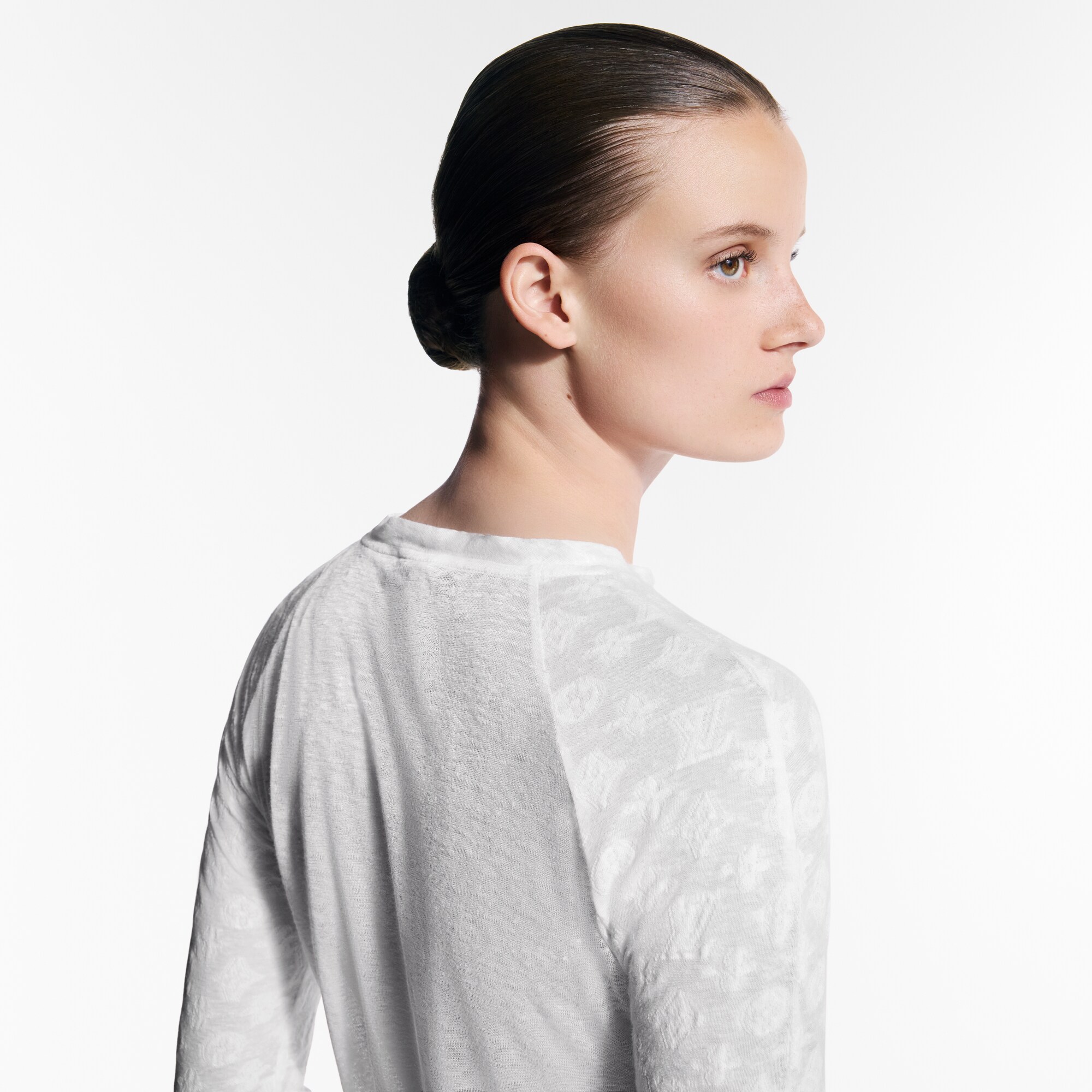  Ready to Wear Tops Top de manga larga con detalle Monograma | Louis Vuitton ® (Ampliar producto)