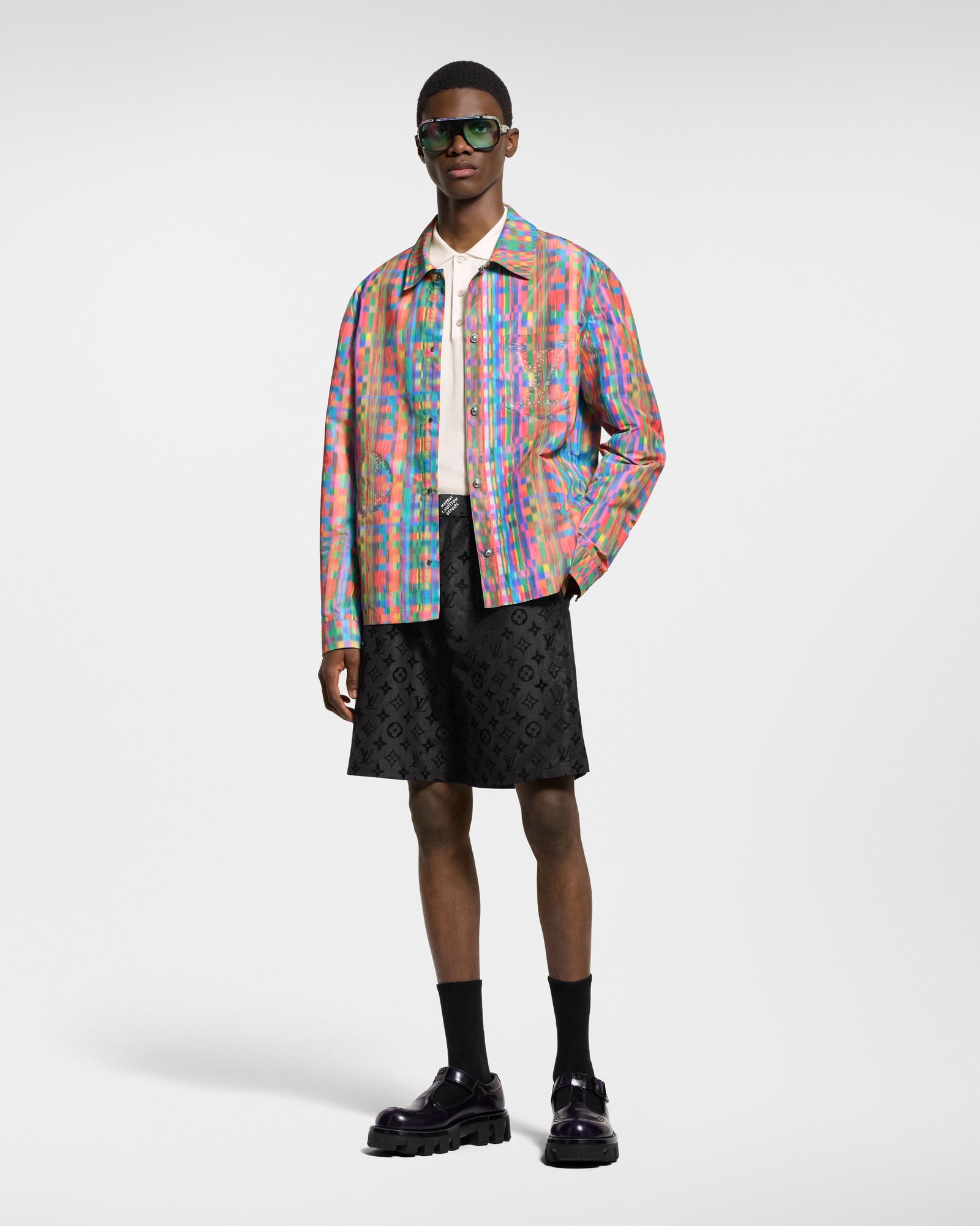 Trompe L'Oeil Printed Overshirt - Men - Ready-to-Wear | LOUIS VUITTON ®