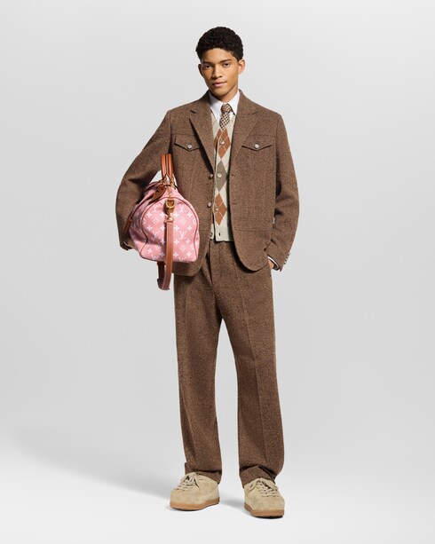 Ready-to-Wear Pants Tweed Drawstring Pants | Louis Vuitton ®