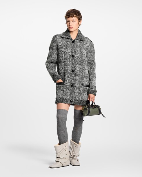 Ready-to-Wear Knitwear Tweed Knit Cardigan | Louis Vuitton ®