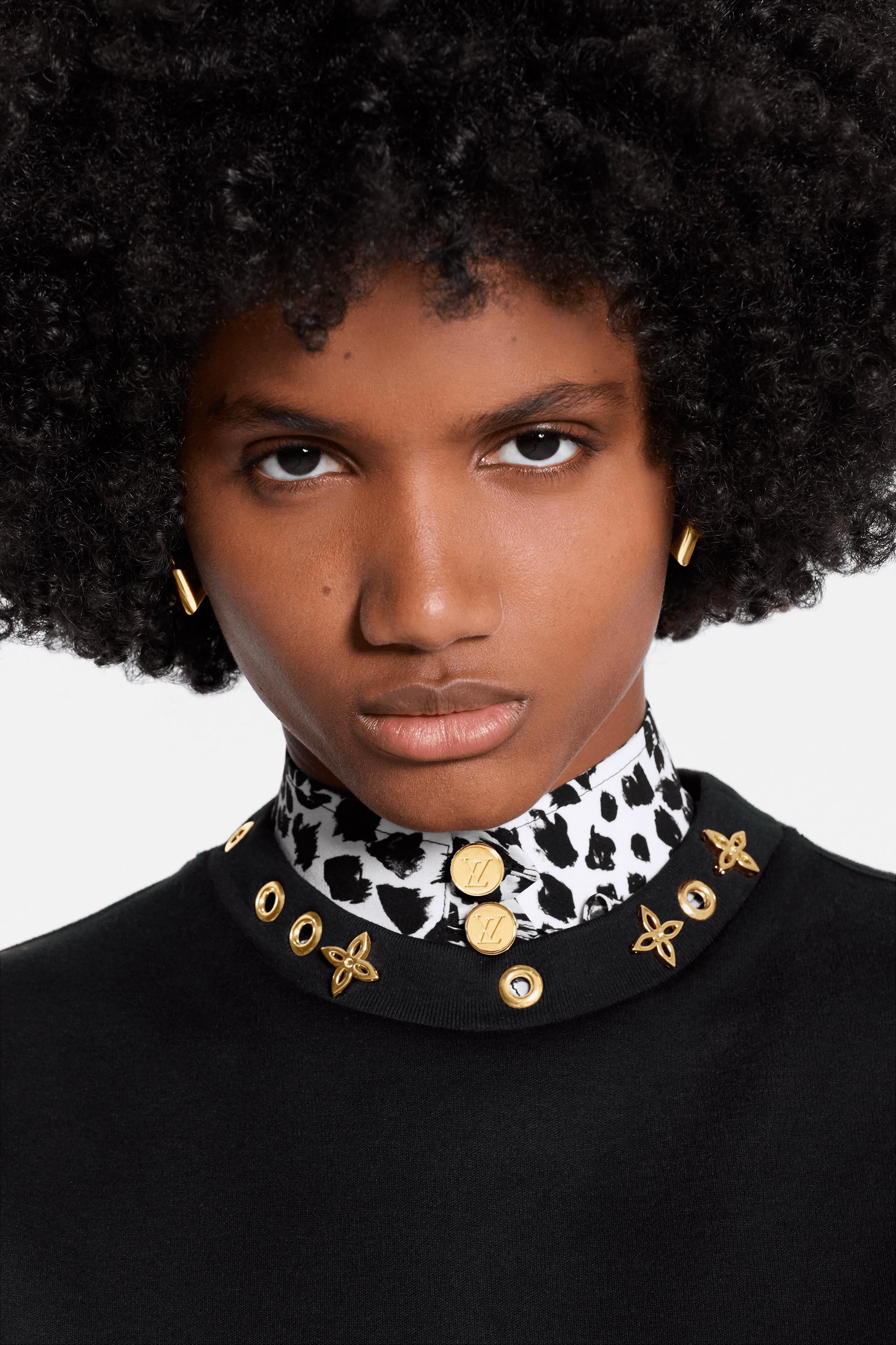  Discontinued Product Obs 1 Vestido bimateria sin mangas | Louis Vuitton ® (Ampliar producto)