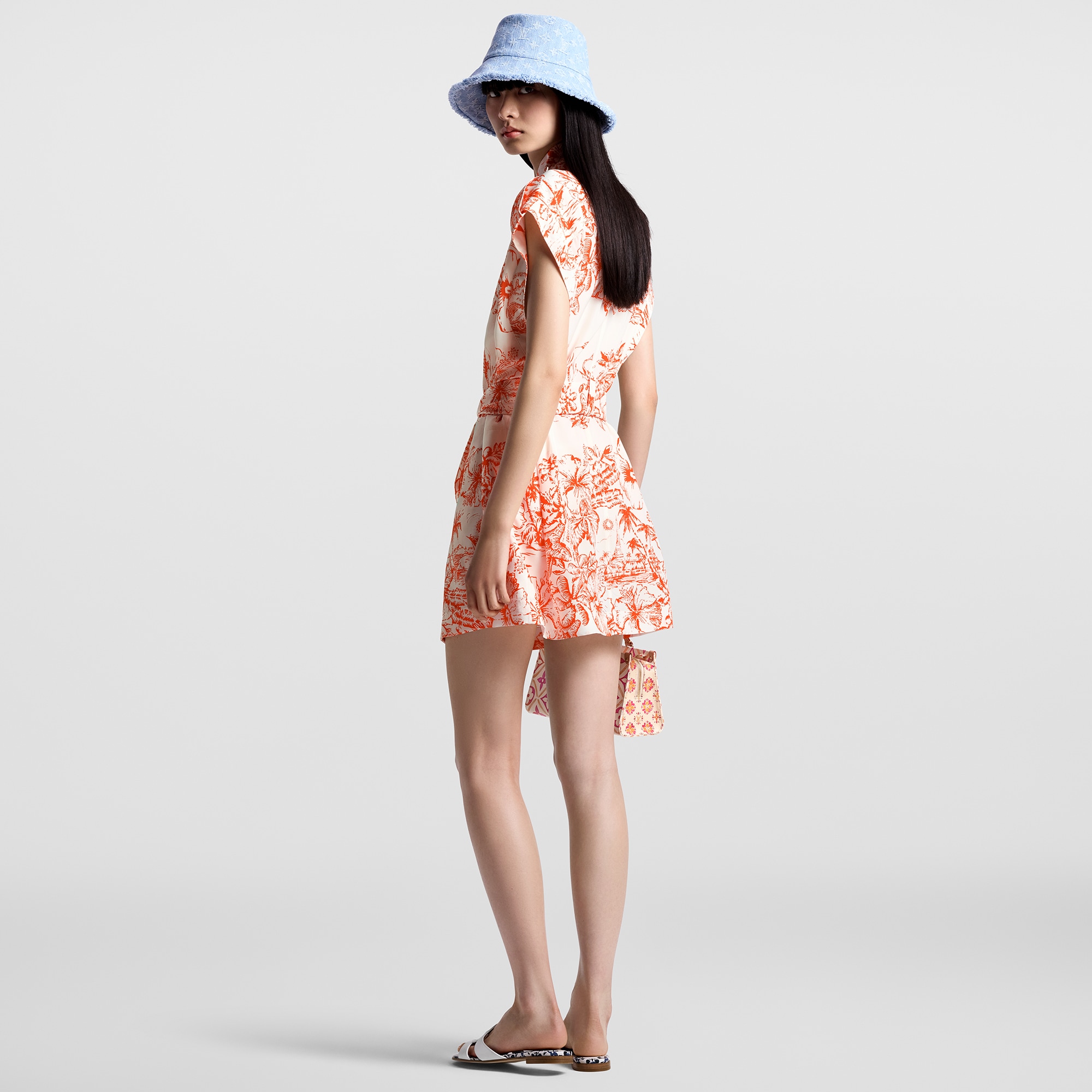  Ready to Wear Vestidos Vestido camisero floral | Louis Vuitton ® (Ampliar producto)