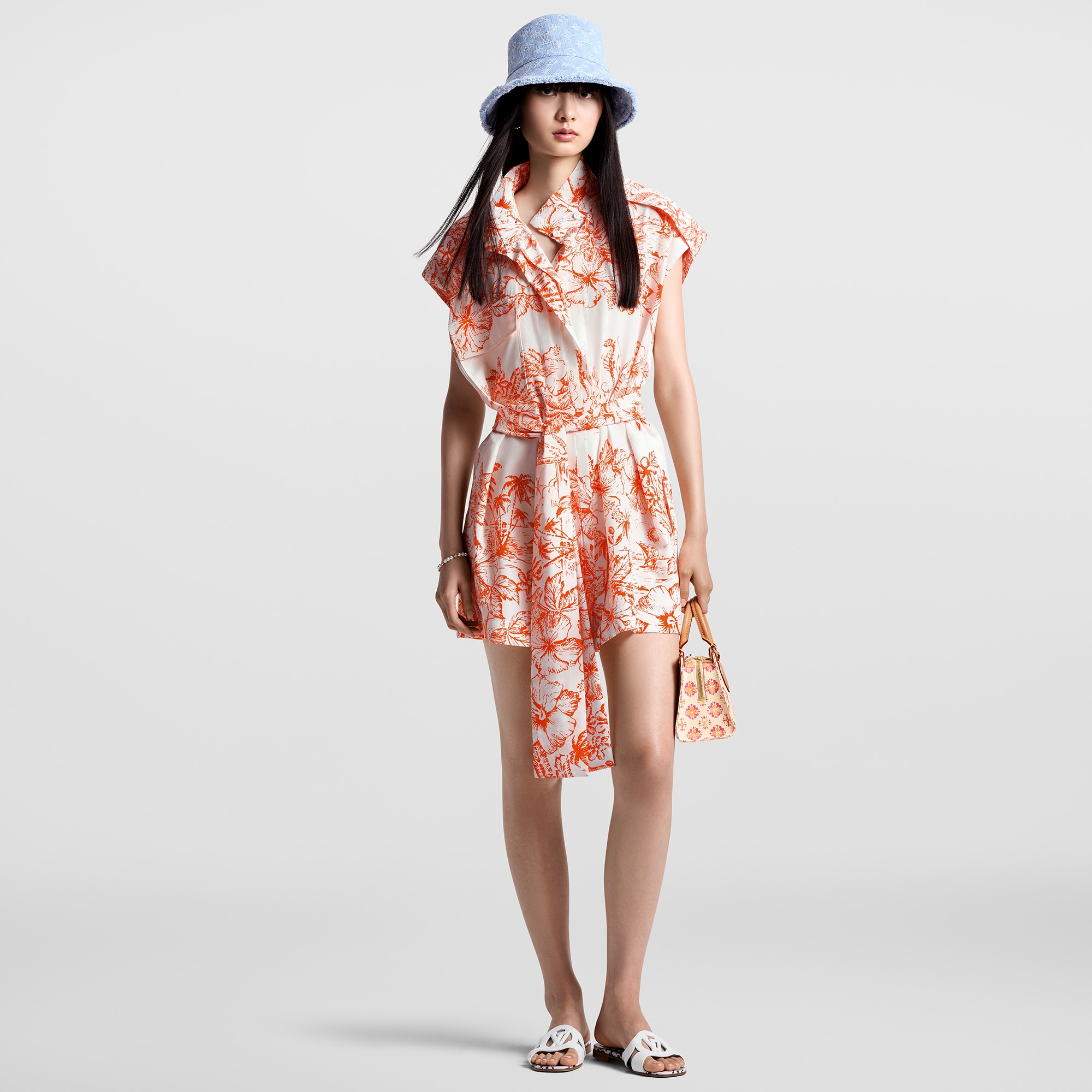  Ready to Wear Vestidos Vestido camisero floral | Louis Vuitton ® (Ampliar producto)