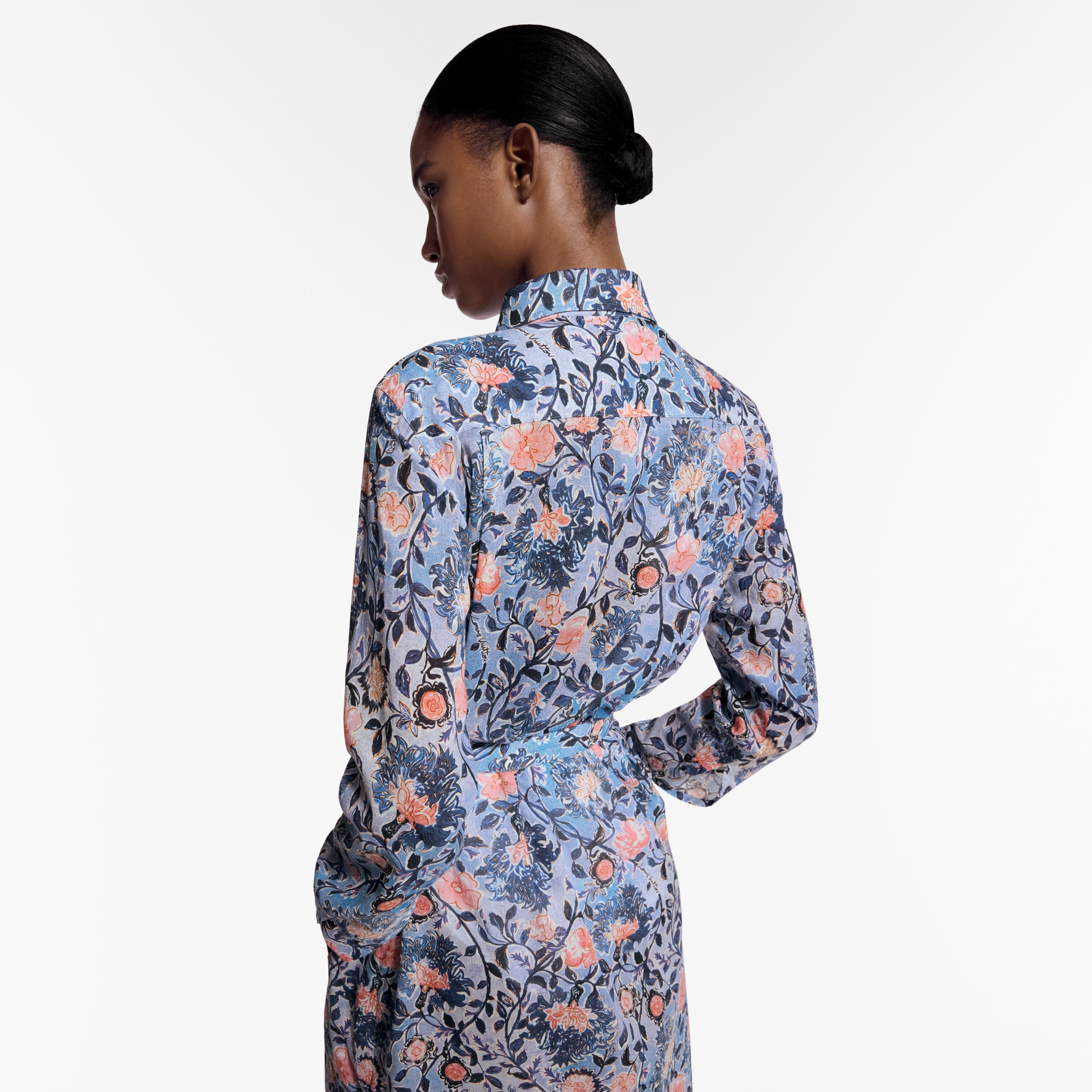  Ready to Wear Vestidos Vestido camisero floral | Louis Vuitton ® (Ampliar producto)
