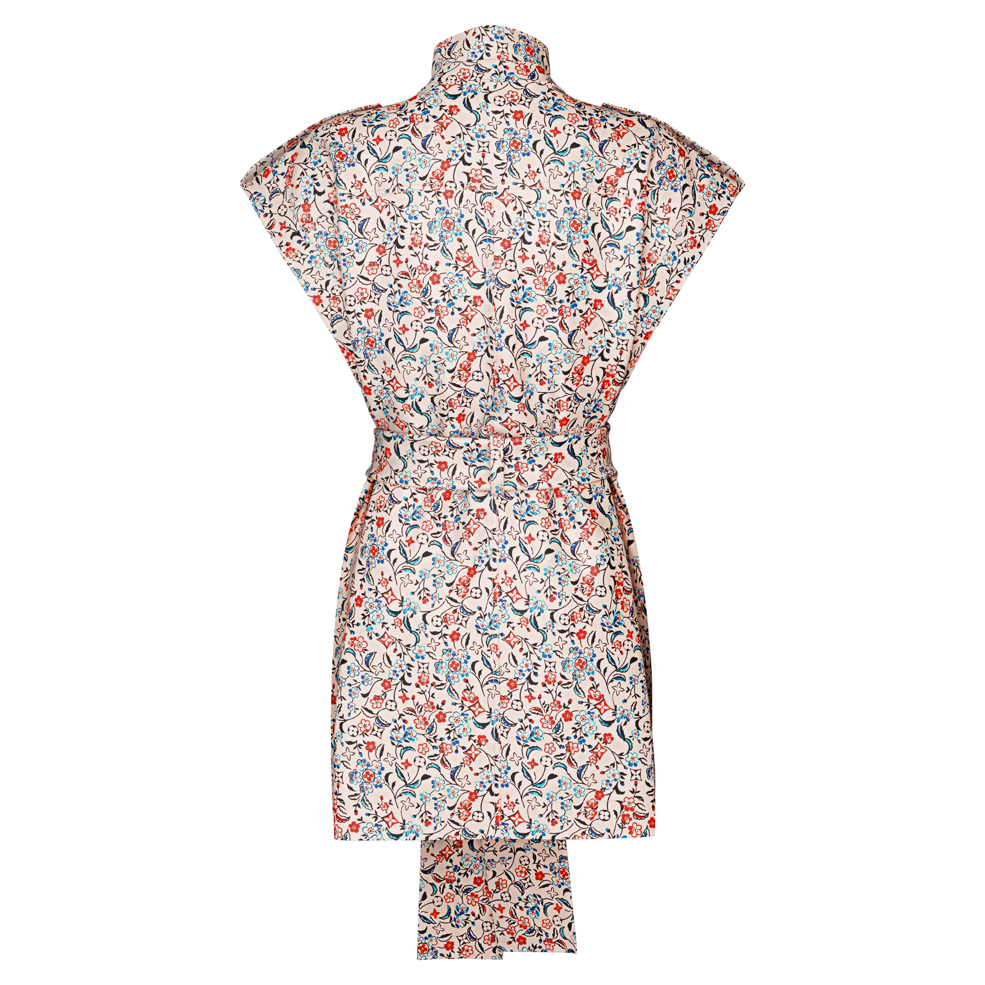  Ready to Wear Vestidos Vestido con cinturón Monograma Bloom | Louis Vuitton ® (Ampliar producto)