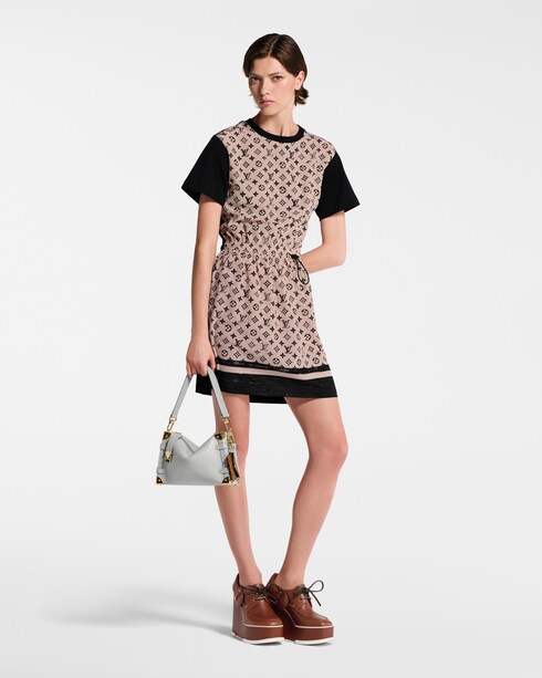 Ready to Wear Vestidos Vestido con cordón Monograma | Louis Vuitton ®