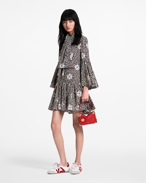 Ready-to-Wear Vestidos Vestido com Estampa Floral | Louis Vuitton ®