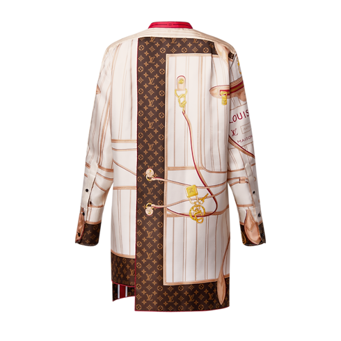 Ready to Wear Vestidos Vestido de seda Neverfull | Louis Vuitton ® (Ampliar producto)