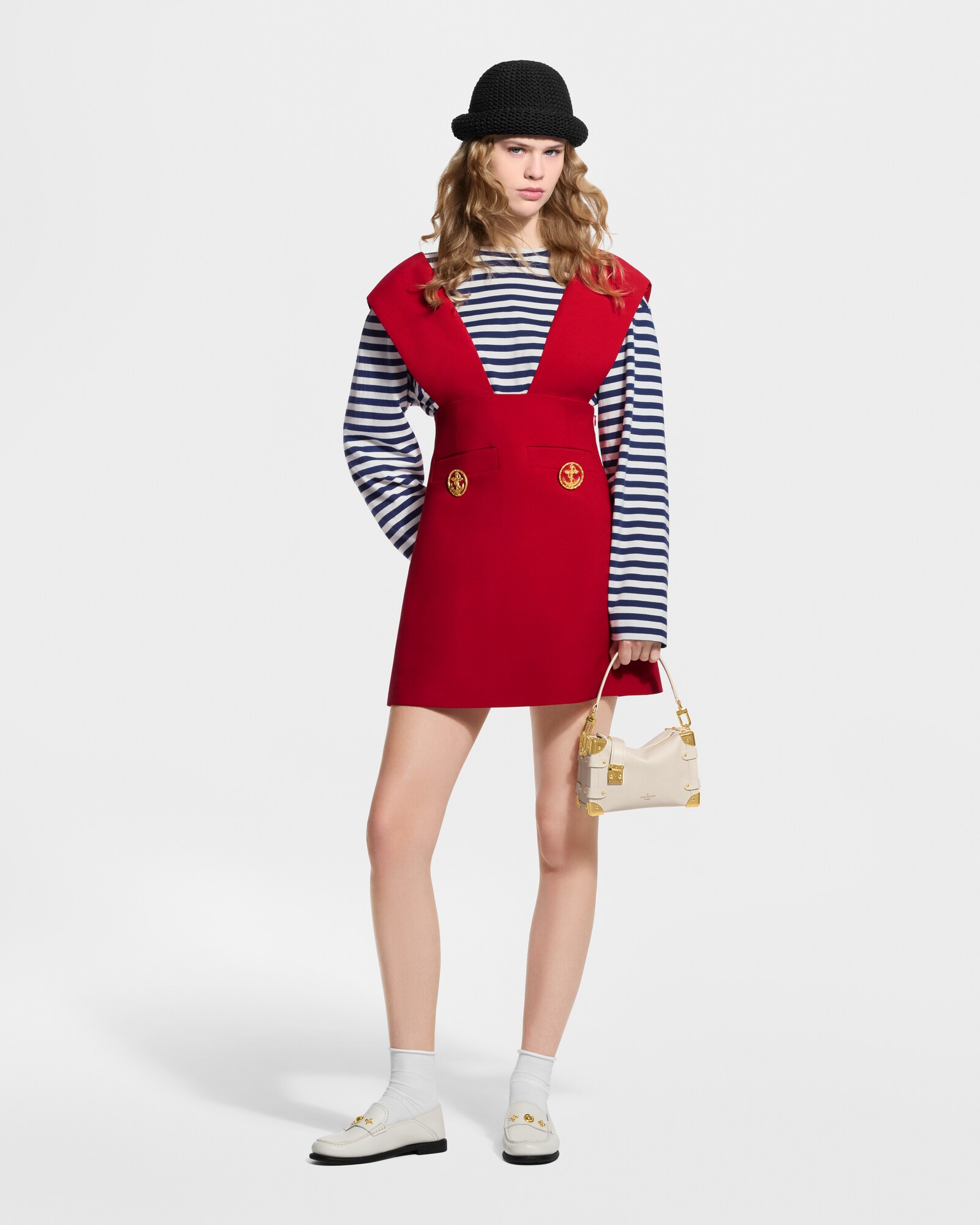 red louis vuitton dress Louis Vuitton // Red Knit Dress  VSP Consignment