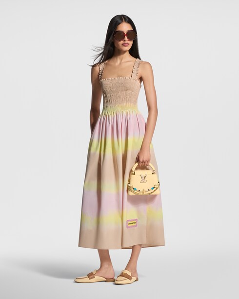 Ready-to-Wear Dresses Tie Dye Smocked Dress | Louis Vuitton ®