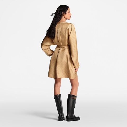 Ready to Wear Vestidos Vestido Mahina con botón frontal | Louis Vuitton ® (Ampliar producto)