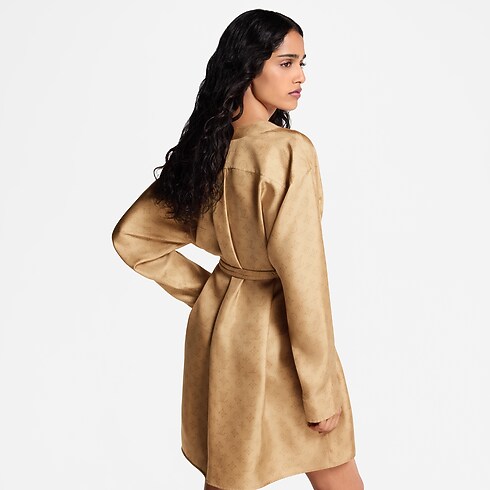 Ready to Wear Vestidos Vestido Mahina con botón frontal | Louis Vuitton ® (Ampliar producto)