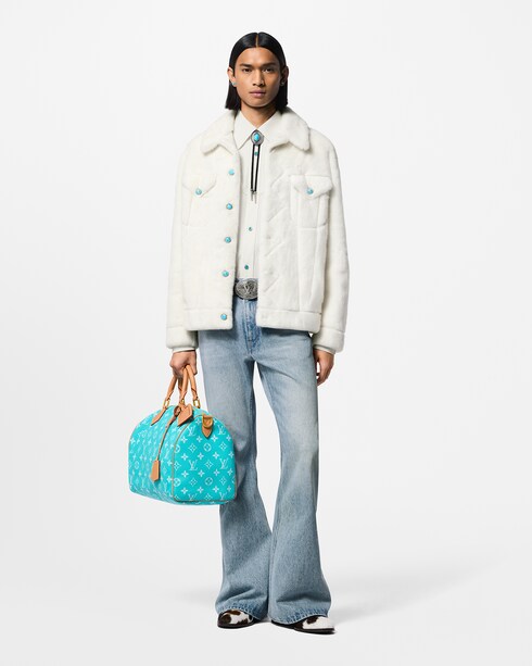 Discontinued Product Obs 12 Camisa de Algodão de Manga Longa com Inspiração Country | Louis Vuitton ®