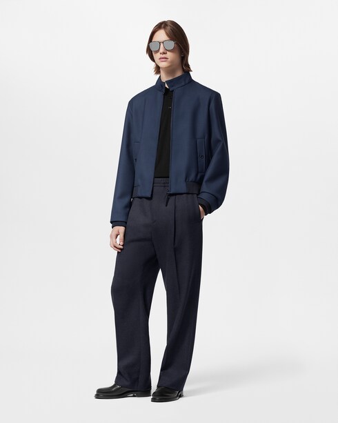 Para Ele New Formal Calça com Cordão em Mescla de Lã | Louis Vuitton ®
