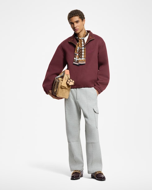 Prêt-à-Porter Pantalons Pantalon cargo en laine | Louis Vuitton ®