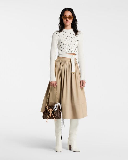 Ready-to-Wear Saias e Shorts Saia Midi com Barra Oversized | Louis Vuitton ®
