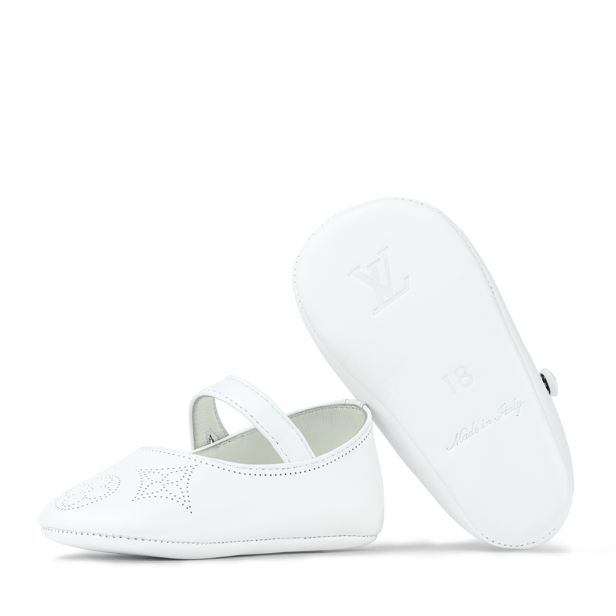 S00 Regalos para bebés } Zapatos en piel para bebé | Louis Vuitton ® (Ampliar producto)