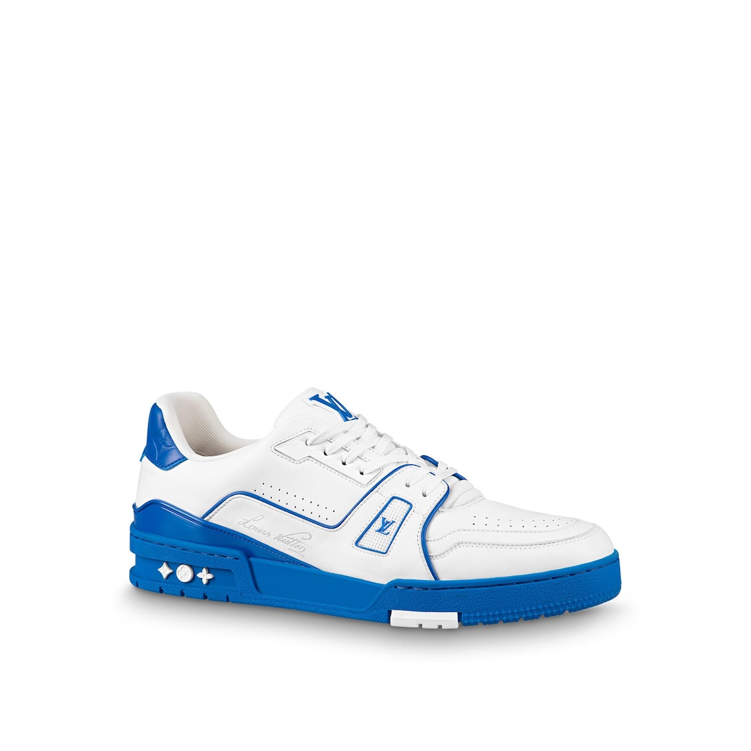 tenis louis vuitton hombre azules