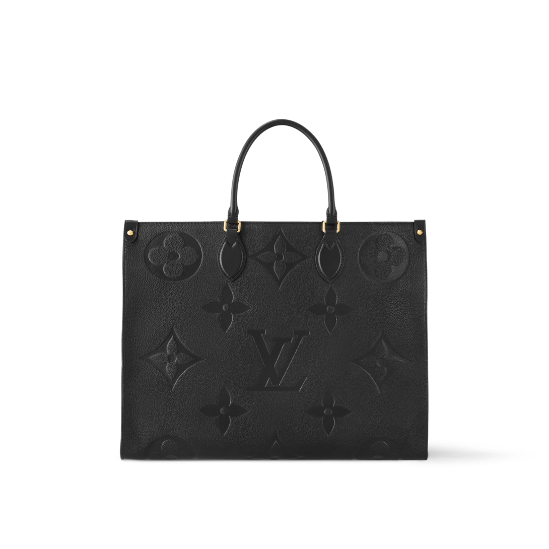 Bolsa Onthego GM Monogram Empreinte - Mujer - Bolsas de mano | LOUIS VUITTON  ®